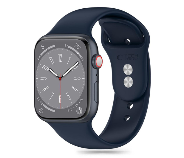 TECH-PROTECT Silicone do Apple Watch 44/45/46/49 mm Storm Blue 5906302310029 - 1285553 - zdjęcie